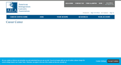 Desktop Screenshot of careers.aila.org